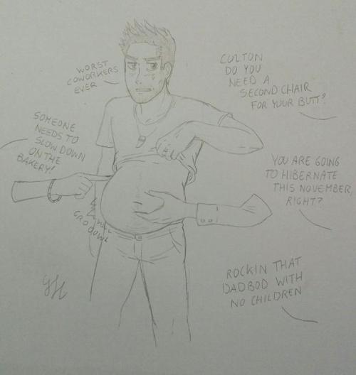 giovane-nascosto: I swear, some of you would really enjoy being one of Colton’s coworkers &