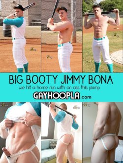gaybeegworld:  GayHoopla – Big Baseball Jock Jimmy Bona – Solo:  http://dlvr.it/BL37wR