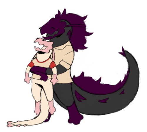 I See You Have Been Doing Lizard Ships. May I Request Some Strawberry/train Lizard Yuri? I Think They