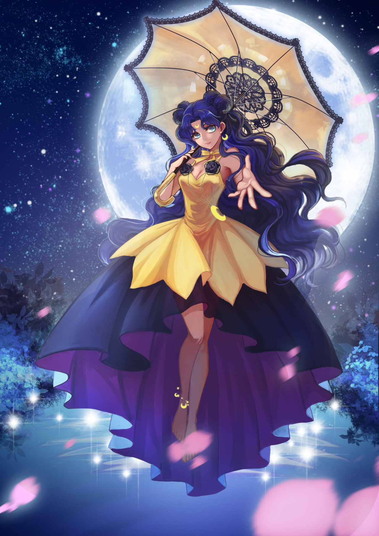 girlsbydaylight:  LUNA by 童謠幻 on pixiv