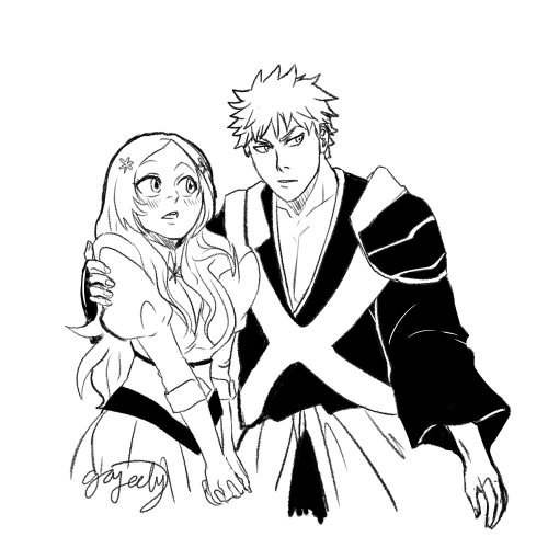 kimbeekitty:@brenmcm and @kokoro-beat requested I draw some Ichihime, and after that chapter, how co