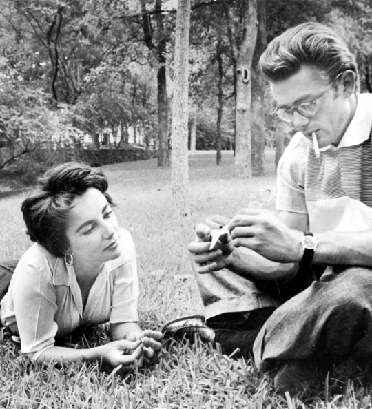 James Dean And Elizabeth Taylor