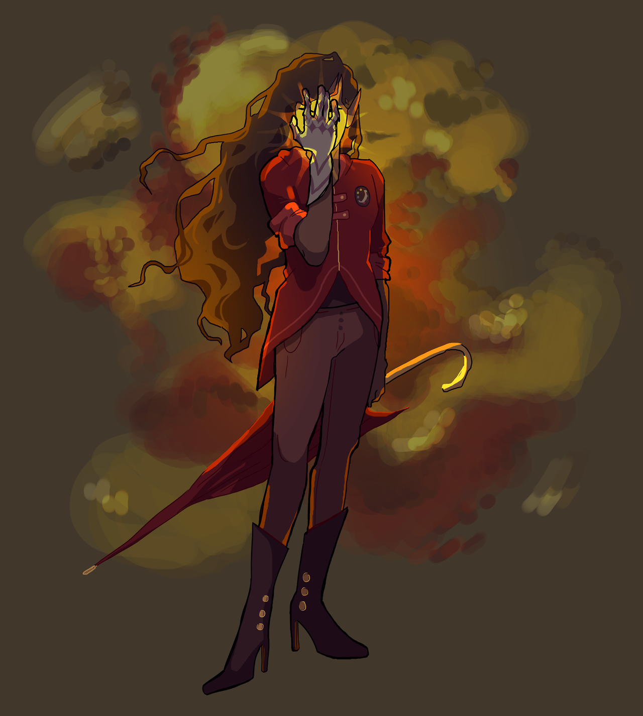 keplercryptids: kazzarole:  from the ashes, the phoenix herself (flat vers)  [image