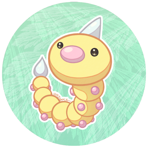 December Pokémon Challenge 2021, 11/31: Weedleworm time(wanna suggest a pokémon for me to draw? chec