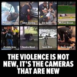 liberalsarecool:  Police cruelty and murder targeting the black community has been going on for centuries. #StayWoke