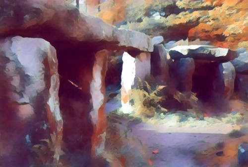 Digital Watercolour Renditions of Ilton Temple, North Yorkshire, 22.10.17.