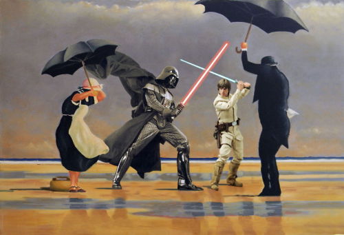 What if art had been painted a long time ago in a galaxy far, far away? It&rsquo;s &ldquo;A 