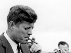 lordflacko91:  gonzalezd021:  JFK smoking