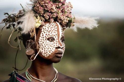 Giovanna Aryafara - Surmas (The Flowers People - Ethiopia) part #1 Nudes & Noises  
