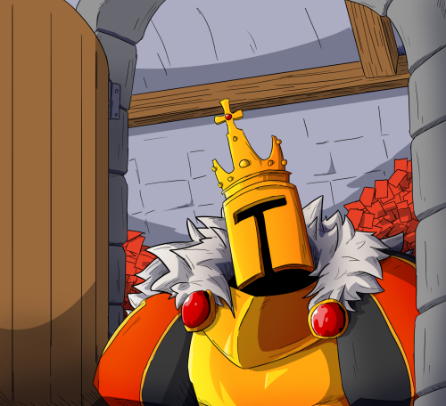 innocha-adala:king knight meme commissioned by a friend