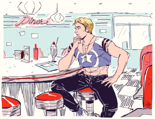 @jovaline: “Can you draw me Steve in a crop top?”me: okay.I hope this did him justice <3Also, she
