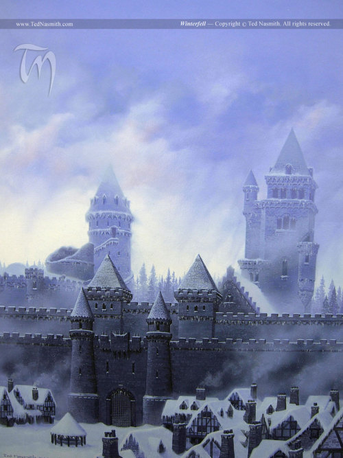 Game Of Thrones Art By The Brilliant Artist Ted Nasmith. The Captions Above Are From His Website On Each