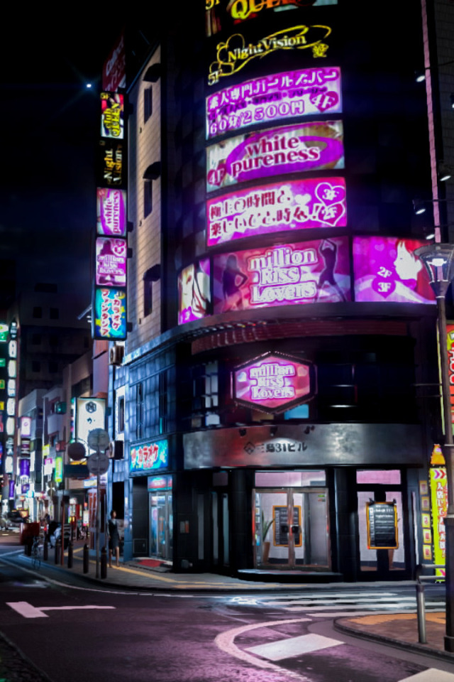 nishikishighwaistedpants:Streets of Kamurocho Yakuza 6: The Song of Life