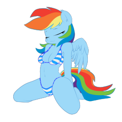 Must-Not-Clop-Must-Warn-Others:  Sexy Rainbow Dash By Mielzsimmons 