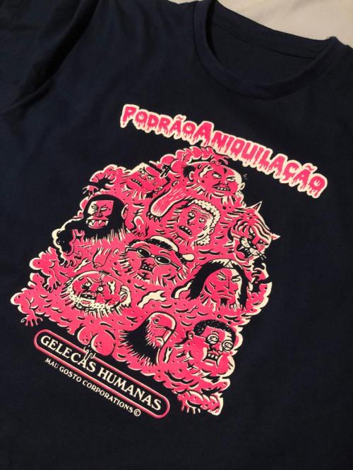  CHEGOU A CAMISETA OFICIAL DO PODRÃO ANIQUILAÇÃO!Uma praga se espalha, a praga gourmet que ameaça tr