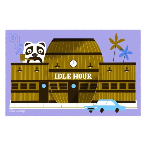 Happy Friday! Idle Hour - 1941 Greetings from Los Angeles postcards are available on my shop. You ca