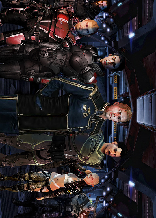 thinkdragonage:  missmargaretcarter:  Dragon Age Inquisition / Mass Effect  I’m