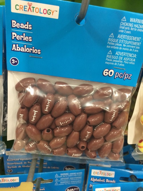 baerrito:  princesschloehasablog:  onlinegf:  exclusive no homo beads for all your hetero needs!! #StraightMaleFallLooks2k14   Or it could just be beads to make something football themed  you must be fun at parties