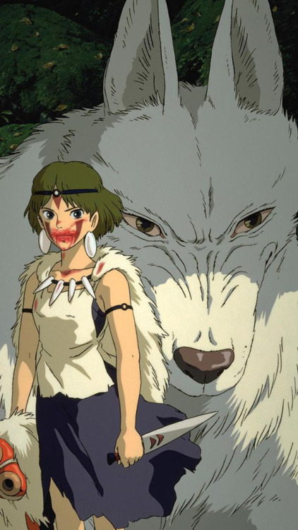 indie-editss: PRINCESA MONONOKE //instagram ♥