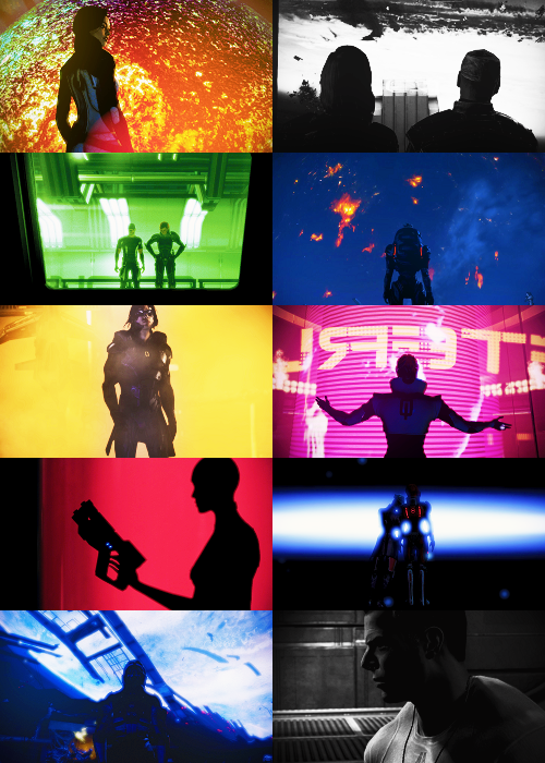 theirins-archive-blog:  silhouettes + mass effect asked by anoratheirin 