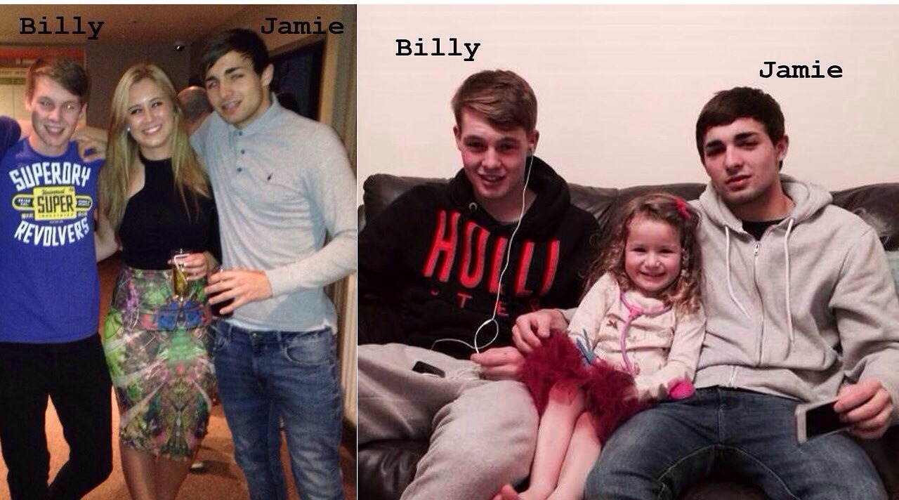 biblogdude:  Some nice knobs to share mates rugby-lads-naked:  Jamie and Billy Gazzard