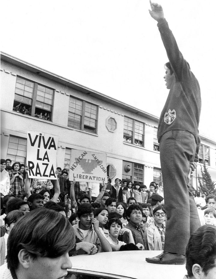 spaceymexican:  Anyways since no one is talking about it This week is the 50th anniversary of the L.A. high school walkouts where Mexican American students fought the racist injustice towards them in the American education system. Mexican American high