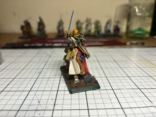 2nd Questing Knight Tonight! This Ones A Highland Minis Model, Maybe Thats Why It Got Done Faster. I
