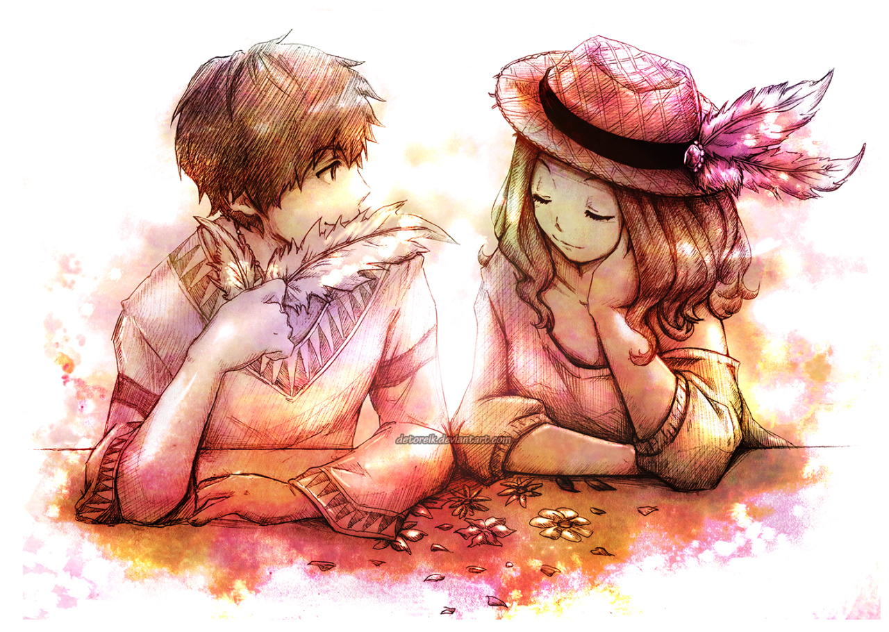 detoreik:  Mimi &amp; Izzy from Digimon (in my style :D)