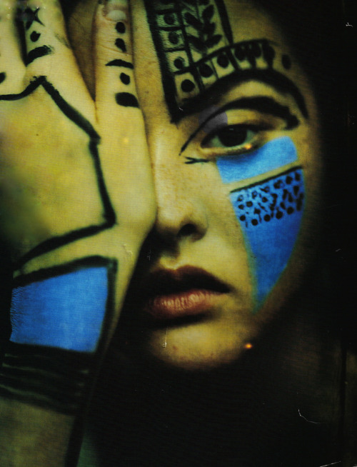 Devon Aoki photographed by Paolo Roversi for the cover of i-D, April 2002