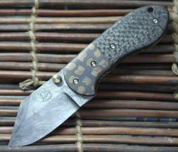 knifepics:  Folder by Michael Burch (Burchtree Blades)