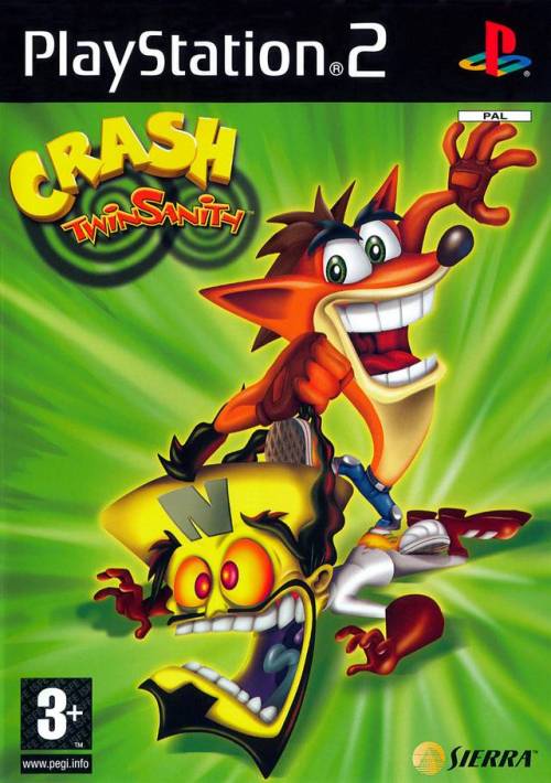Box Art Comparison (JP/US/EU):Crash Twinsanity.