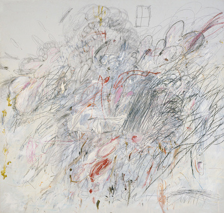 telethon:    Leda and the Swan, (1962) Cy Twombly   “In this work he refers to the Roman myth 