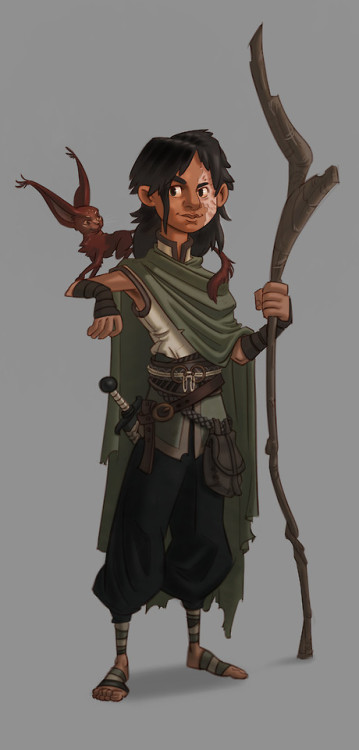 Ged, Wizard of Earthsea by Kieran Killian