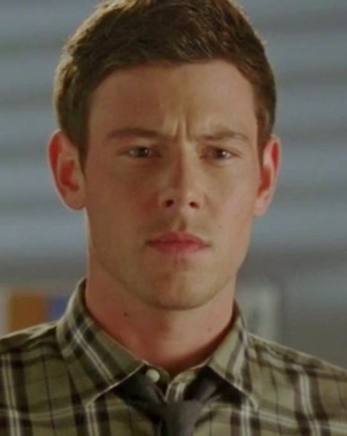 Cory Monteith as Finn Hudson in Glee.