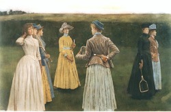 Fernand Khnopff (Grembergen 1858 - Brussels 1921); Memories (Lawn Tennis), 1889;