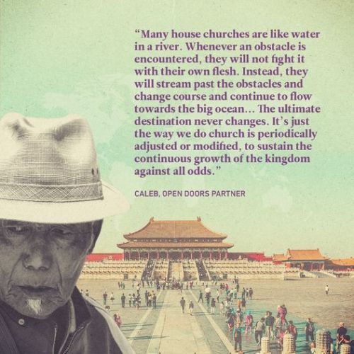 One of the things the new World Watch List shows is that persecution against Christians in China is 