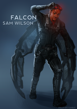 vylla-art:  Sam Wilson: Falcon - 17/46 