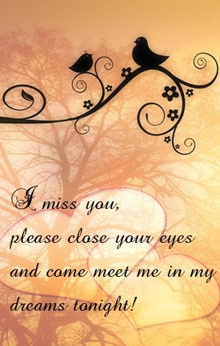 I will be waiting for you in a wonderful dream…. Where we are together always❤️ See you soon Good night, my love💋