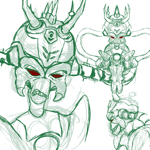 fuckin FINALLY drew them again after months. take them.ive had a headcanon that after Pox is emperor