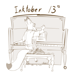 Dukeponyanimation:inktober 13Th, Piano Lessons…&Amp;Lt;3