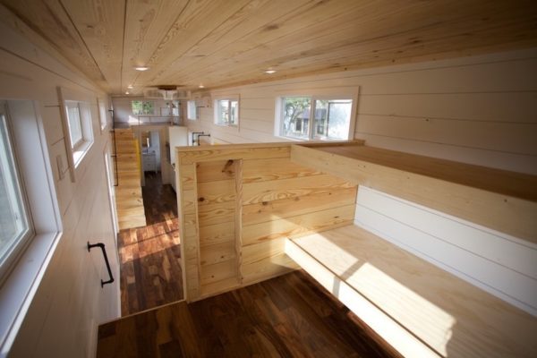 teenytinyhomes:  A Nomad Tiny Home357 sq. ft. tiny home on wheels.  Looks like it