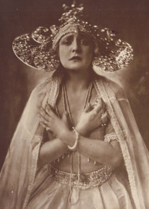 Mia May, German Silent Film Star, circa 1910s/20s by Ross Verlag