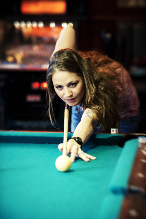 Shootin’ pool in the afternoon.Betsy Dougherty