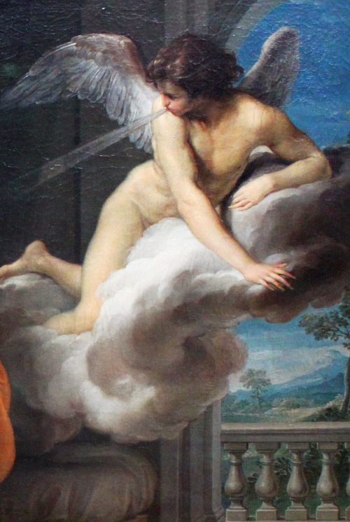 Pompeo Batoni. Detail from Marriage of Cupid and Psyche, 1756.