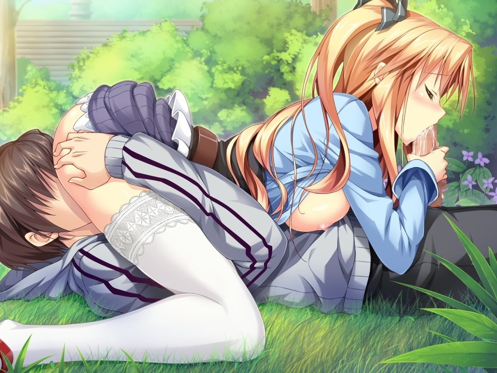 ecchineta:  【二次元】 ペロペロ系の虹フェラチオ画像【エロ画像】