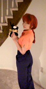 technoranma:  Orange is the new Ranma (me as Ranma Saotome)