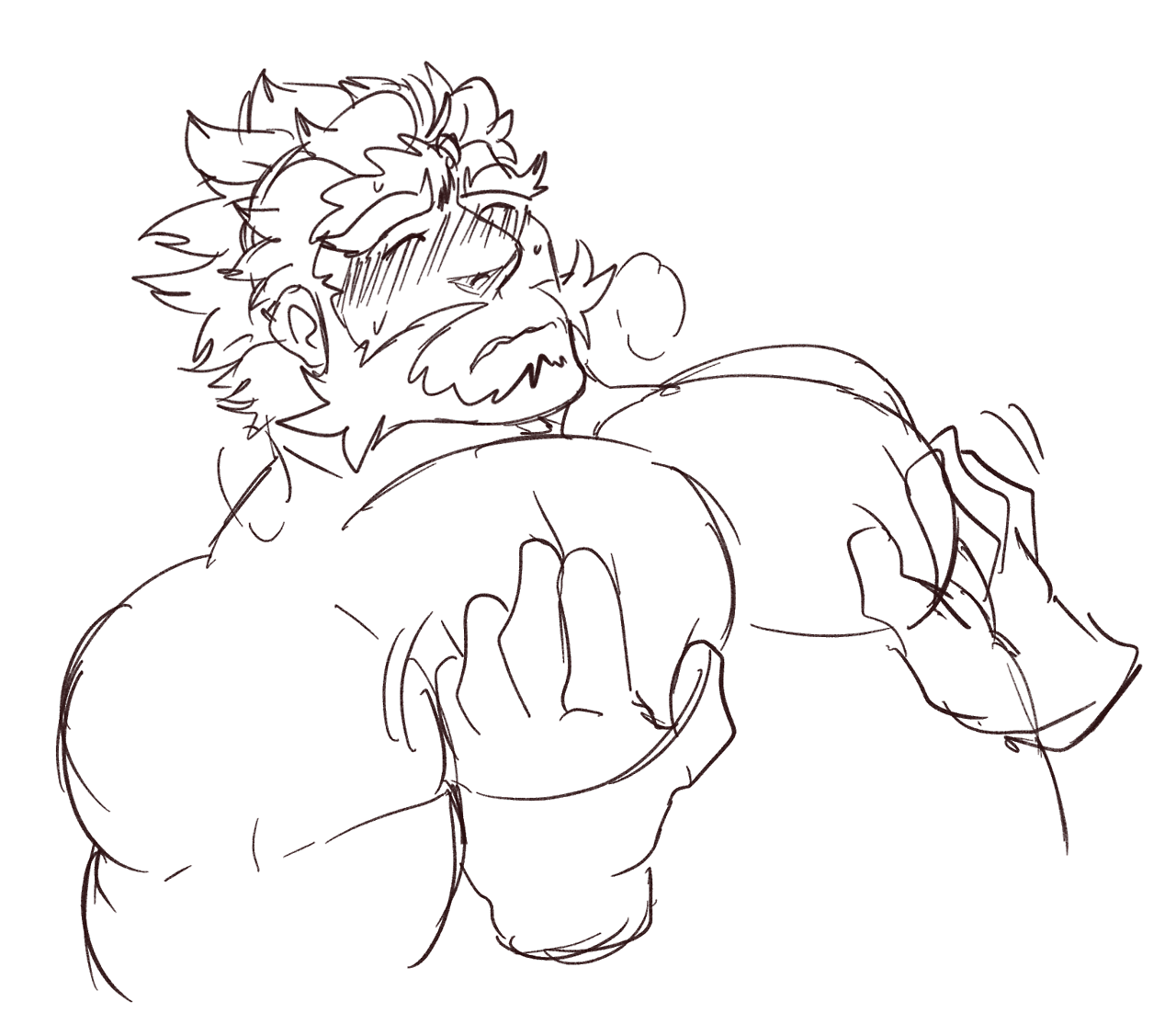 thewildwolfy:  Some Archibald chest play