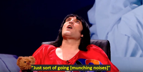 nuka-rockit: [Noel Fielding on QI XL N06 - Night, about one of his first jobs as a teen] I’m just w