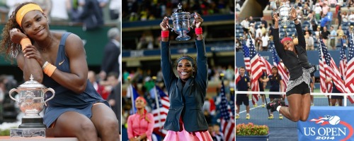 chizohfro:shan-is-a-fan:badwoolf21:Serena Williams - All 22 Grand Slam TitlesAll Hail Queen Serena!B
