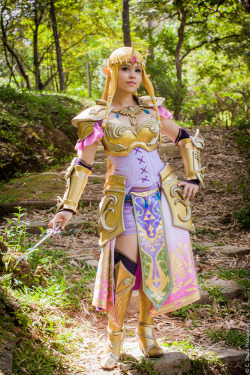 cosplayfanatics:  Queen Zelda from Hyrule